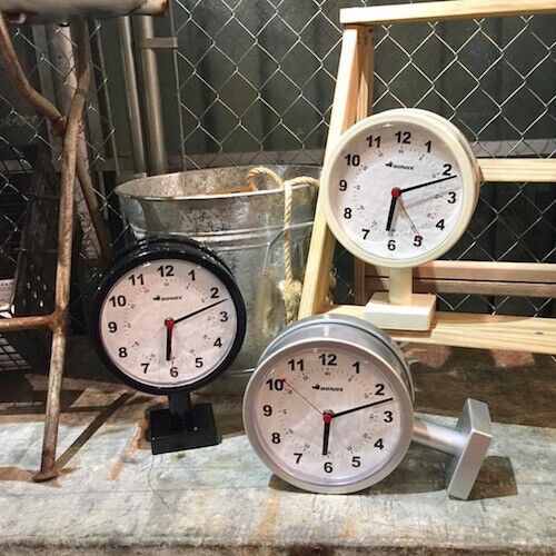 DULTON 雙面掛鐘 DOUBLE FACE CLOCK 170D